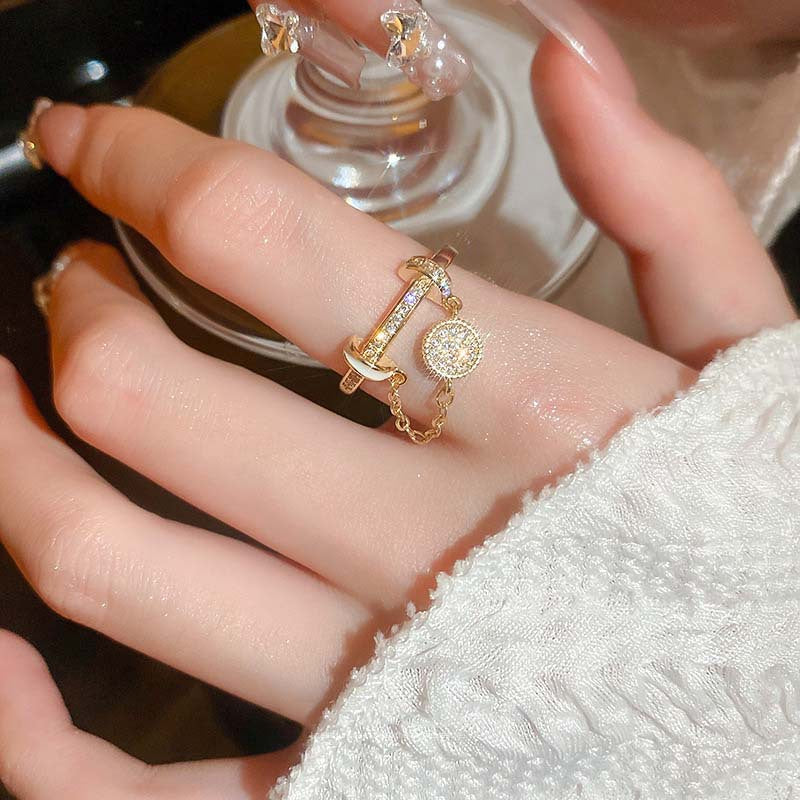 Anillo de circonita