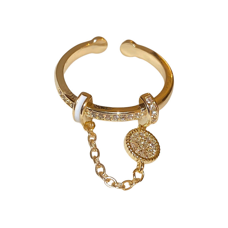 Anillo de circonita